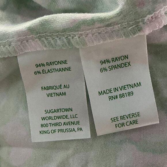 Lilly Pulitzer Parigi Women's Size S Fauna Green Skort Romper NWT - Picture 6 of 6